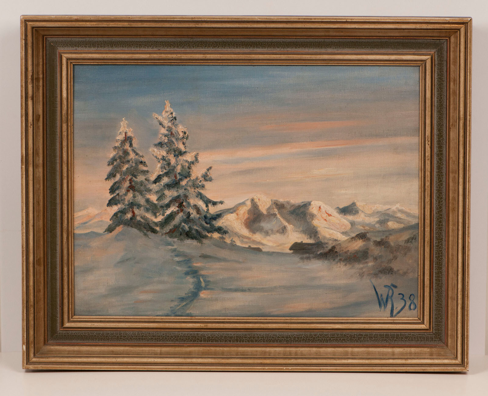 Winter in den Alpen